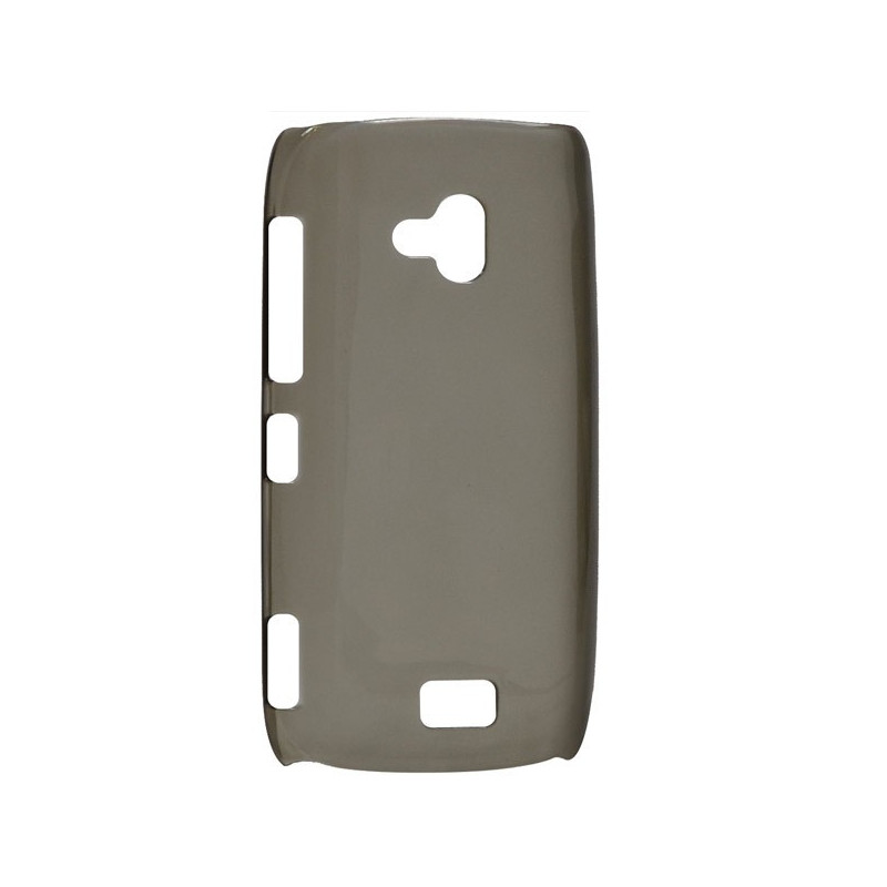 Coque Rigide Translucide Fine pour Nokia Lumia 610 - Fumé