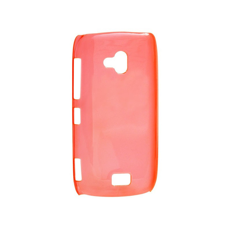 Coque Rigide Translucide - Fine pour Nokia Lumia 610 - Rouge