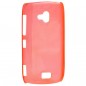 Coque Rigide Translucide Fine pour Nokia Lumia 610 - Rouge