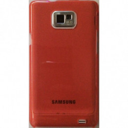 Coque Rigide Translucide - Fine pour Samsung Galaxy S2 - Rouge