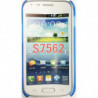 Coque Rigide Translucide - Fine pour Samsung Galaxy S Duos (S7562) - Bleu