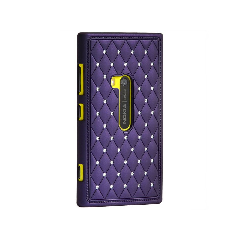 Coque Rigide mini Diamant pour Nokia Lumia 920 - Violet Foncé