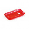 Coque Semi-Rigide en TPU - Design S-Case pour Samsung Wave Y (S5380) - Rouge