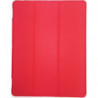 Coque avec Rabat Magnétique et fonction support pour Apple iPad 2/3/4 - Rouge - Interieur Beige