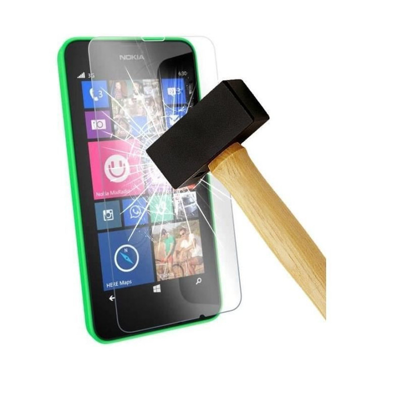 Film Protection Ecran en Verre Trempé pour Nokia Lumia 630
