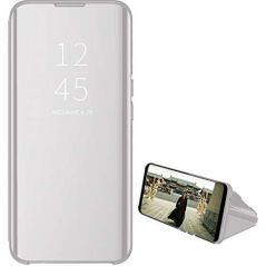 Housse Etui Folio Série Smart Clear View pour Samsung Galaxy A35 5G - Argent