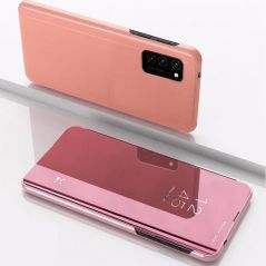 Housse Etui Folio Série Smart Clear View pour Samsung Galaxy A35 5G - Rose