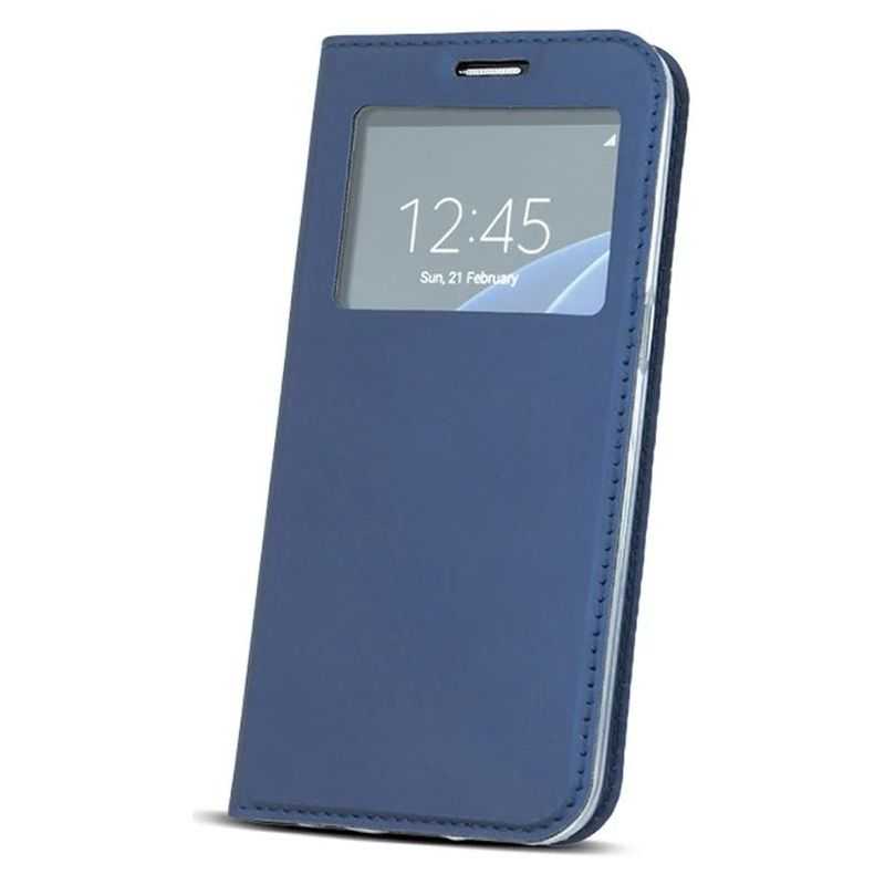 Housse Etui Folio Série Smart Look pour Samsung Galaxy J6 - Bleu