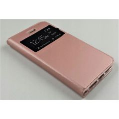 Housse Etui Folio Série Smart Look pour Motorola Moto G5S - Rose Or