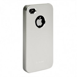 Coque Métalisée Air Jacket pour Apple iPhone 4/4S - Argent