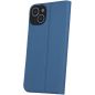 Housse Etui Folio Série Smart Soft Touch pour Apple iPhone 16 Pro - Bleu Clair