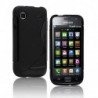 Coque Semi-Rigide en TPU - Design S-Case pour Samsung Galaxy S (I9000 ) - Noir