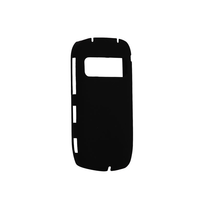 Coque Rigide Soft Touch Touché Gomme pour Nokia C7 - Noir