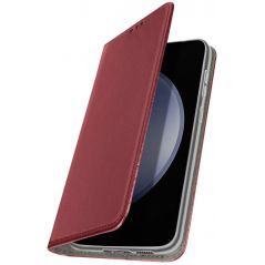 Housse Etui Folio Série Smart Magnetic pour Samsung Galaxy A54 5G - Bourgogne