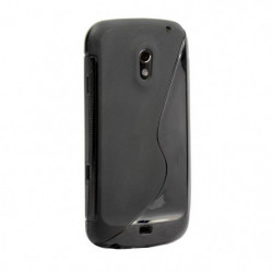 Coque Semi-Rigide en TPU - Design S-Case pour Samsung Galaxy Nexus - Noir