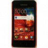 Coque Rigide Translucide - Fine pour Samsung Galaxy S Advance (I9070) - Rouge