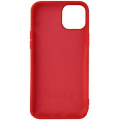 Coque Série Silicone Case pour Apple iPhone 12 mini - Rouge