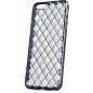 Coque TPU Silicone Série Grille pour Samsung Galaxy S7 - Gris