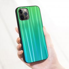 Coque Protection Avec Effet Holographique pour Apple iPhone 12 Pro Max - Vert