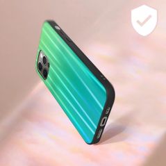 Coque Protection Avec Effet Holographique pour Apple iPhone 12 Pro Max - Vert