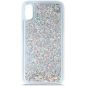 Coque Liquide Pailette éclat scintillant pour Samsung Galaxy A03s - Argent