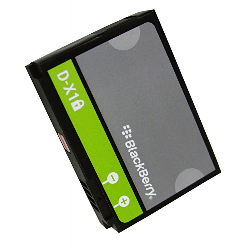Batterie 1380 mAh d'Origine BlackBerry D-X1 pour Curve 8900/Storm 9500/Storm2 9520/Tour 9630