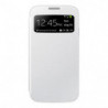 Etui S View Cover pour Samsung Galaxy S4 - Blanc