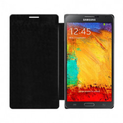 Etui Flip Cover pour Samsung Galaxy Note 3 - Noir