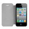 Etui Flip Cover pour Apple iPhone 4/4S - Blanc