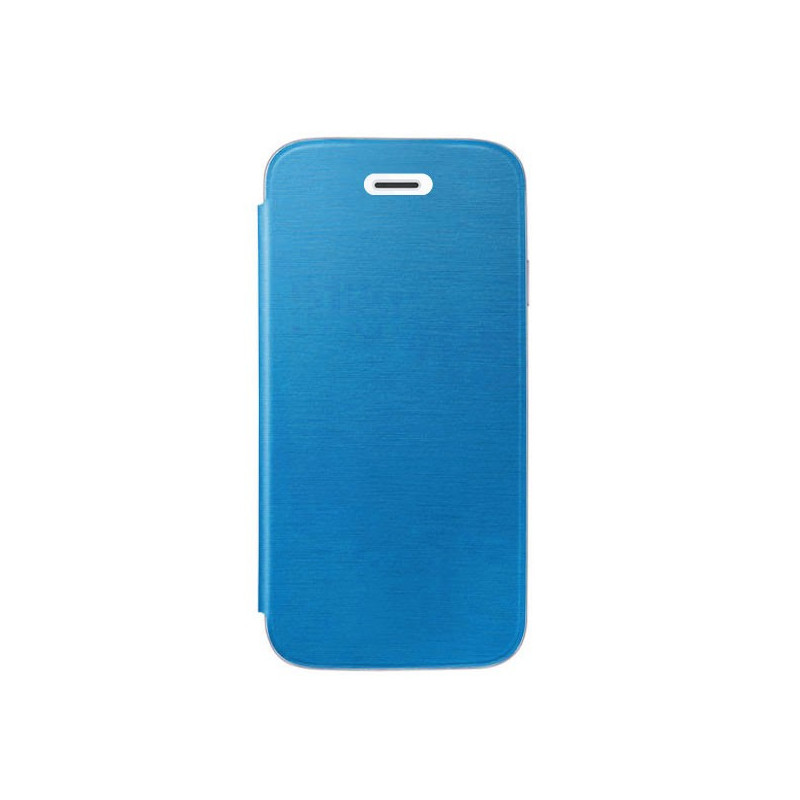 Etui Flip Cover pour Apple iPhone 5/5S/SE - Bleu Clair