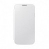 Etui Flip Cover pour Samsung Galaxy S4 - Blanc