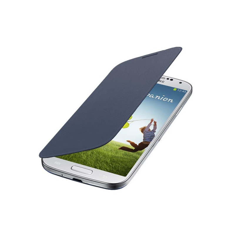 Etui Flip Cover pour Samsung Galaxy S4 - Bleu