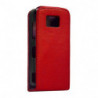 Housse Étui rigide à Rabat avec Languette aimantée pour Nokia 5530 XpressMusic - Rouge