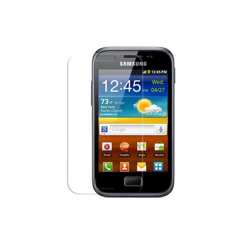 Film de Protection Deluxe avec Applicateur et Serviette de Nettoyage pour Samsung Galaxy Ace Plus (S7500)
