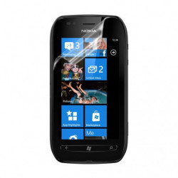 Film de Protection Deluxe avec Applicateur et Serviette de Nettoyage pour Nokia Lumia 710