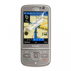 Film de Protection Deluxe avec Applicateur et Serviette de Nettoyage pour Nokia 6710 Navigator