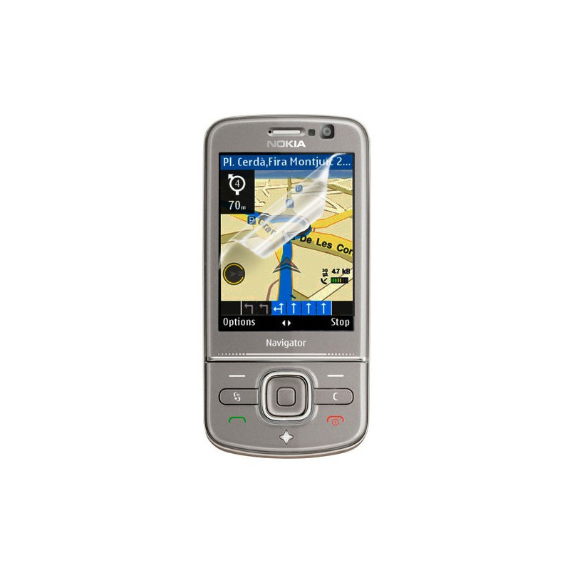 Film de Protection Deluxe avec Applicateur et Serviette de Nettoyage pour Nokia 6710 Navigator