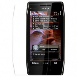 Film de Protection Deluxe avec Applicateur et Serviette de Nettoyage pour Nokia X7-00