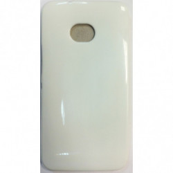 Coque Semi-Rigide JELLY CASE pour HTC One (2013) - Blanc