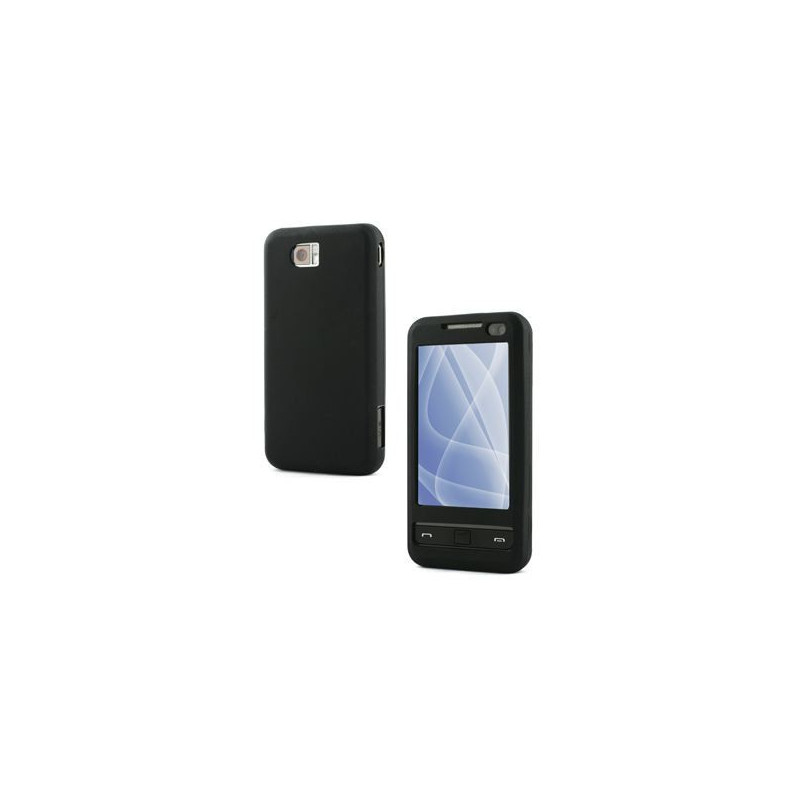 Housse Thermoformée en Silicone mou pour Samsung Omnia Player Addict (I900 ) - Noir