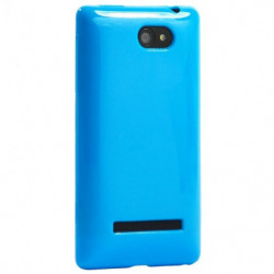 Coque Semi-Rigide JELLY CASE pour HTC Windows Phone 8S -  Bleu Turquoise