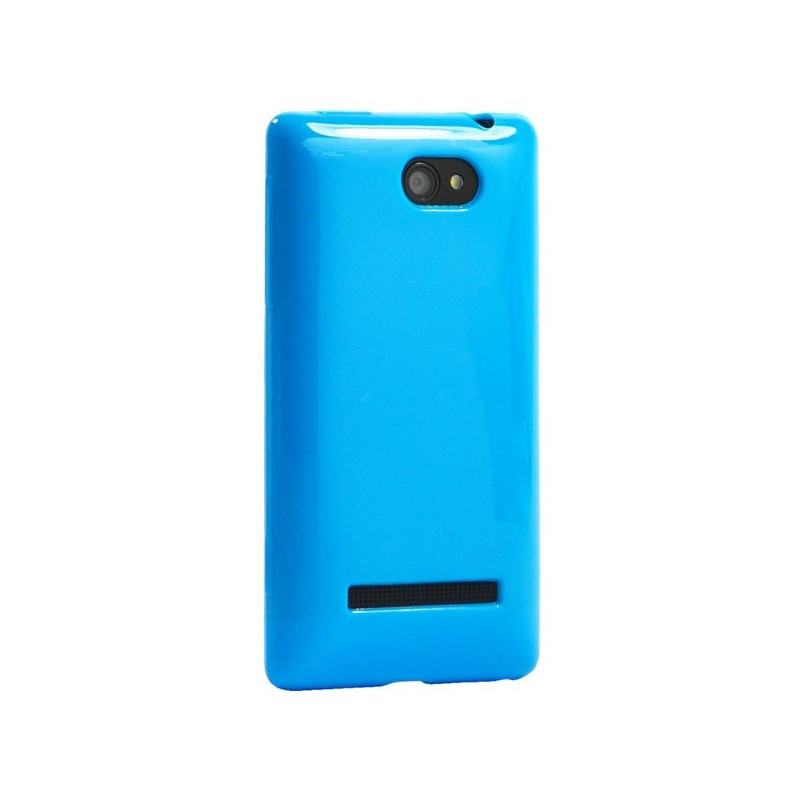 Coque Semi-Rigide JELLY CASE pour HTC Windows Phone 8S -  Bleu Turquoise