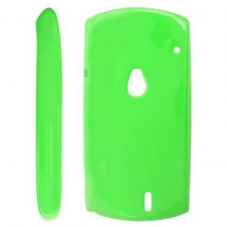 Coque Semi-Rigide JELLY CASE pour HTC Desire X - Vert Fluo