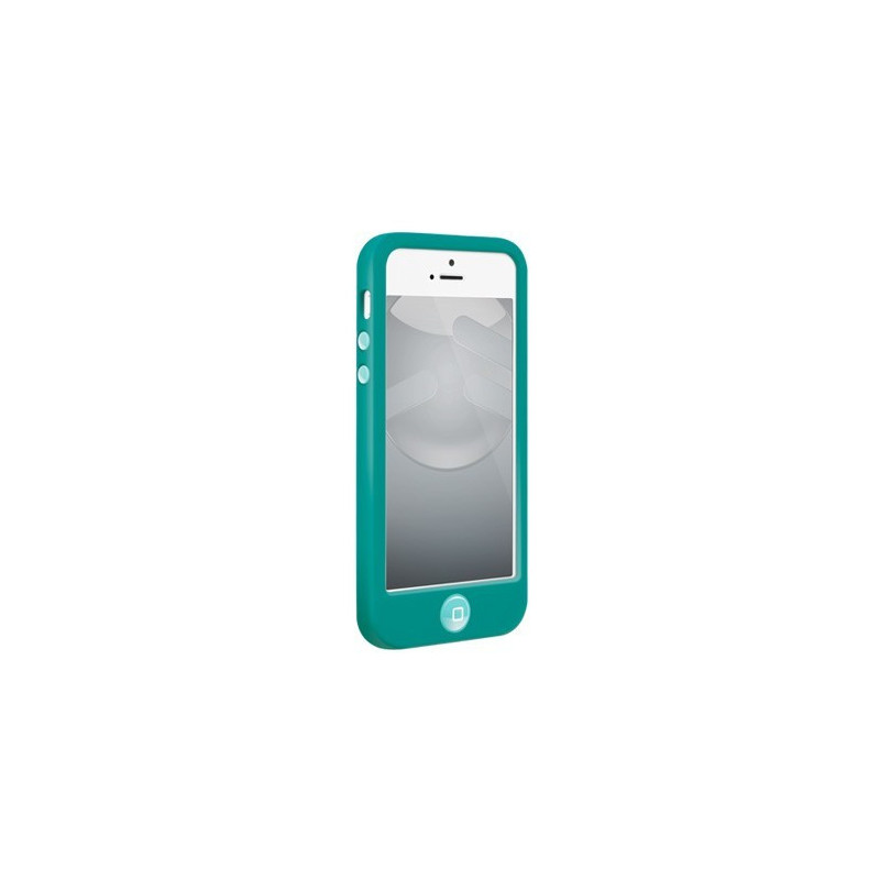 Coque SwitchEasy Colors en Silicone pour Apple iPhone 5/5S/SE - Bleu Turquoise