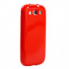 Coque Semi-Rigide JELLY CASE pour Samsung Galaxy S3 - Rouge