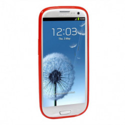 Coque Semi-Rigide JELLY CASE pour Samsung Galaxy S3 - Rouge