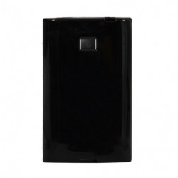 Coque Semi-Rigide JELLY CASE pour LG Optimus L3 E400/Optimus L3 E405 - Noir