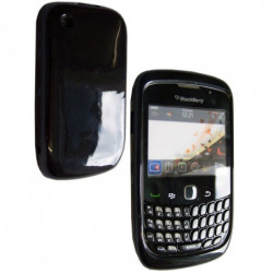 Coque Semi-Rigide JELLY CASE pour BlackBerry 8520 Curve - Noir