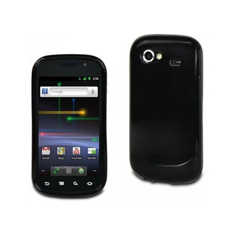 Coque Semi-Rigide JELLY CASE pour Samsung Galaxy Nexus - Noir