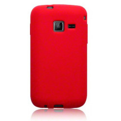 Coque Semi-Rigide JELLY CASE pour Samsung Wave Y (S5380) - Rouge